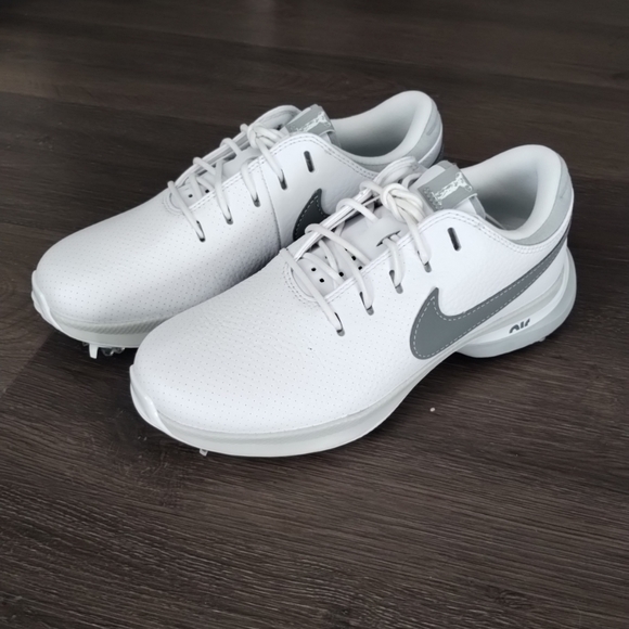 Sz 5 Mens / 6.5 WMNS Nike Air Zoom Victory Tour 3 White/Grey DV6798-100 - Picture 6 of 8